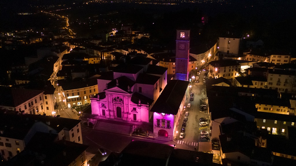 tappe giro d'italia illuminate rosa