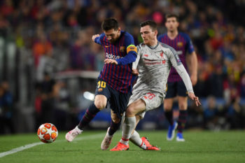 Messi e Robertson