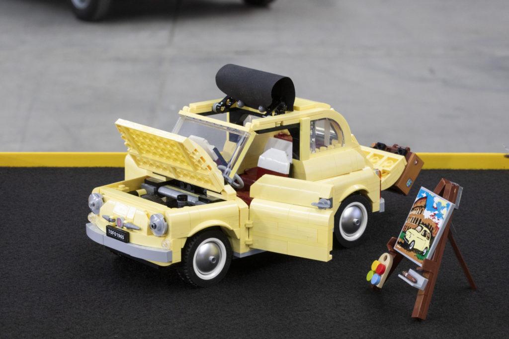 fiat 500 lego