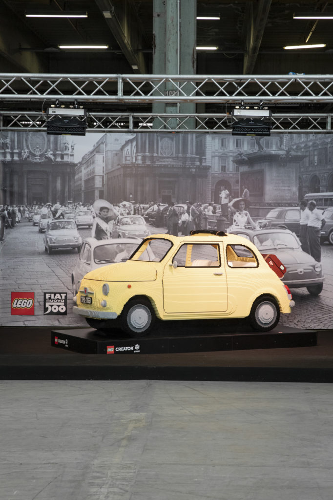 fiat 500 lego