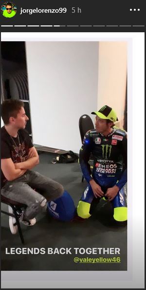 jorge lorenzo valentino rossi