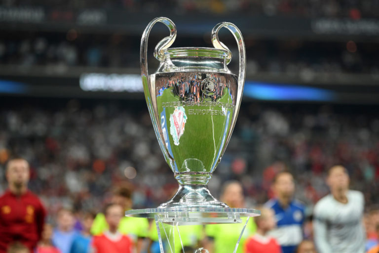 Champions League trofeo coppa