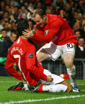Rooney e Ronaldo
