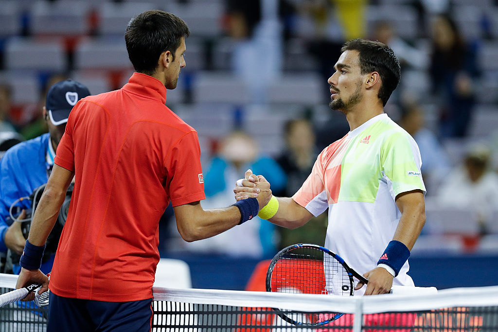 Djokovic e Fognini