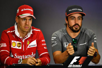 Alonso e Vettel