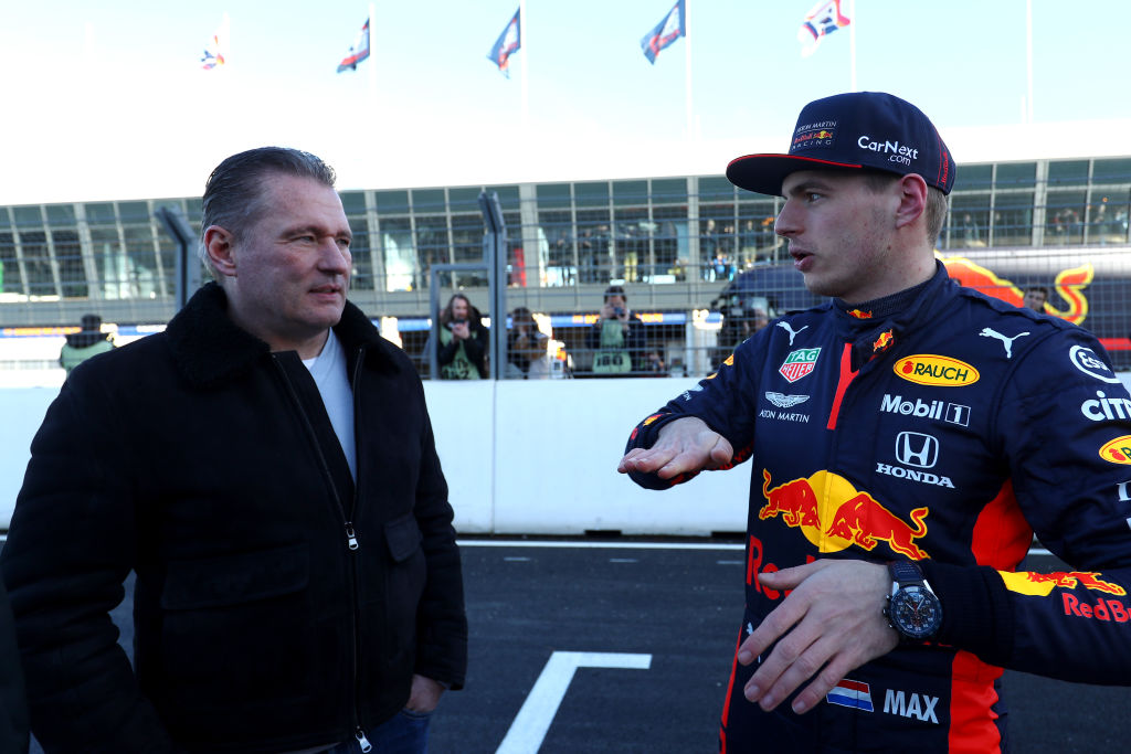 Jos e Max Verstappen