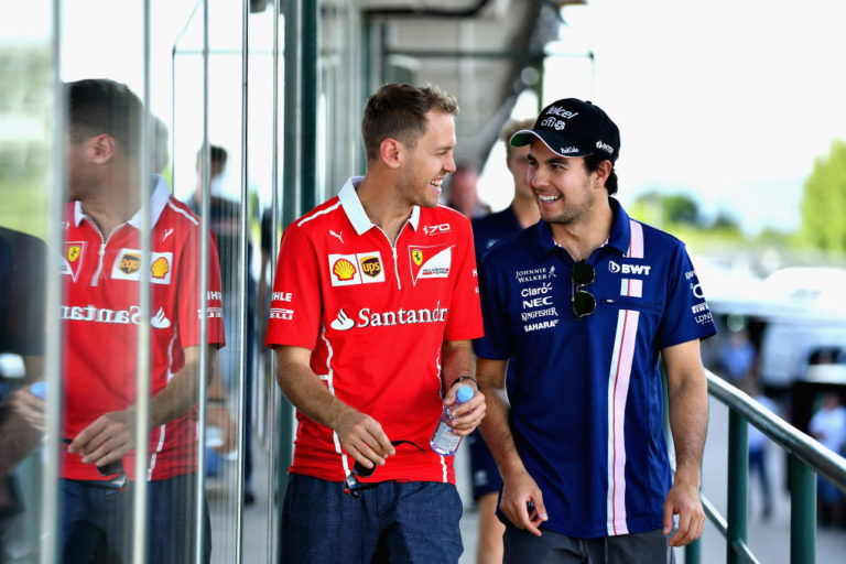 Perez e Vettel
