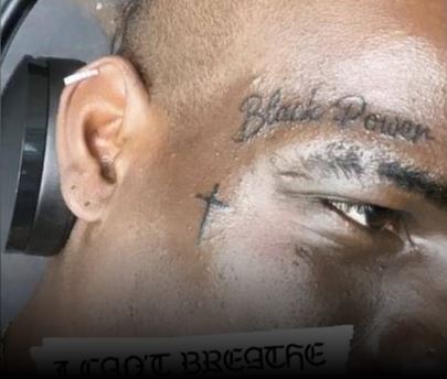 Balotelli nuovo tatuaggio Black Power