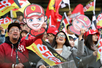 Tifosi Ferrari Gp Cina