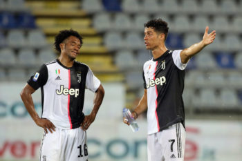 Ronaldo e Cuadrado