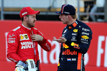 Verstappen e Vettel