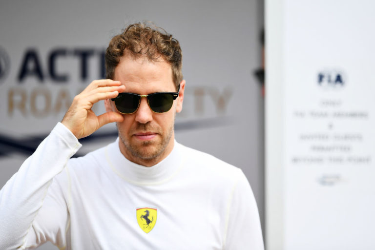 Vettel occhiali