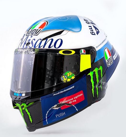 Casco Valentino Rossi Gp Misano