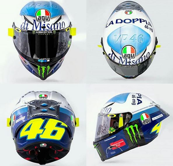 Casco Valentino Rossi Gp Misano