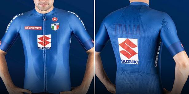 Maglia Italia Mondiali ciclismo