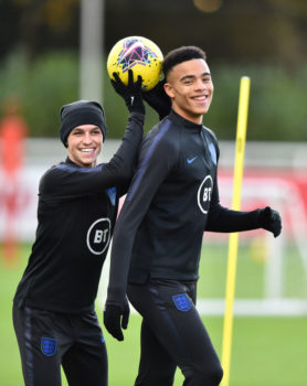 Phil Foden e Mason Greenwood