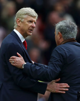 Wenger e Mourinho