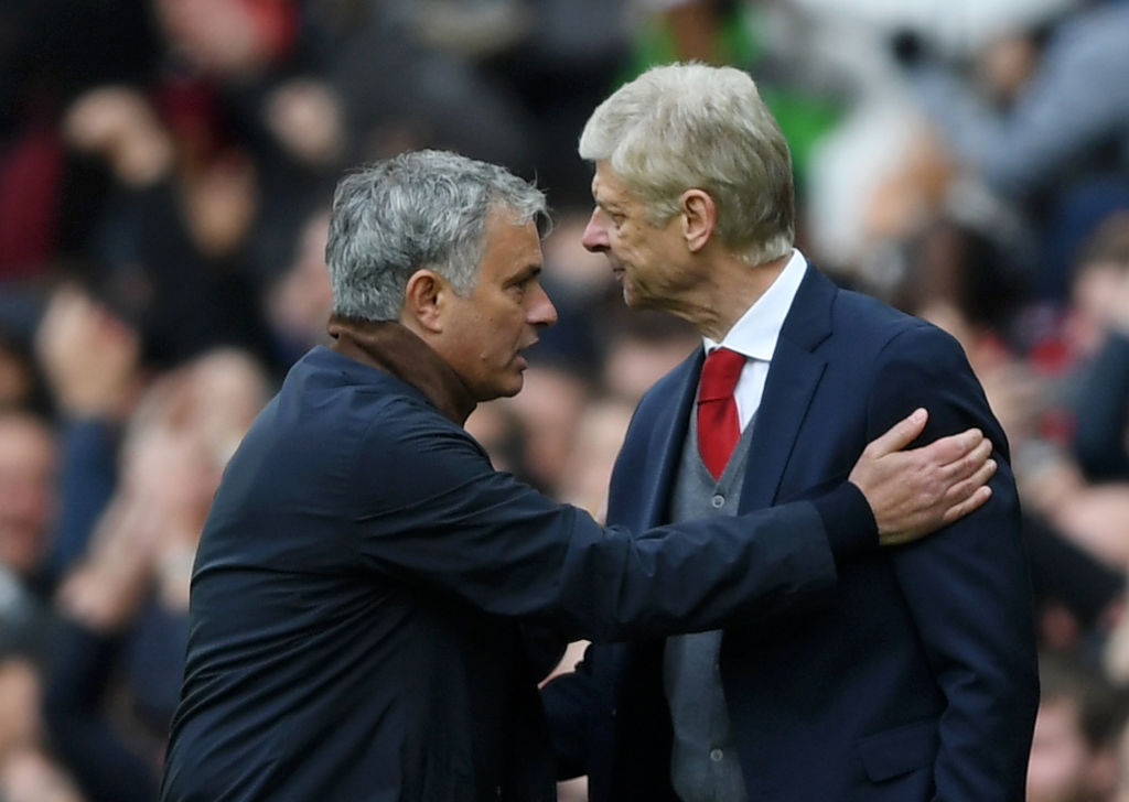 Wenger e Mourinho