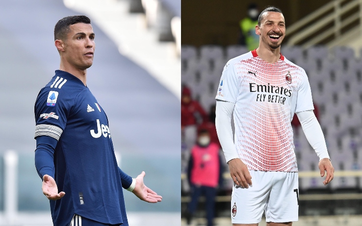 Ronaldo e Ibra