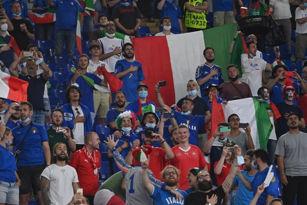 Tifosi Italia-Svizzera