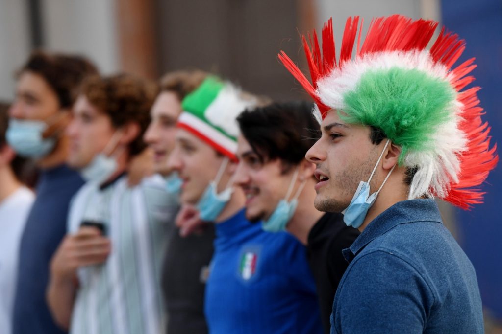 Tifosi Italia-Svizzera