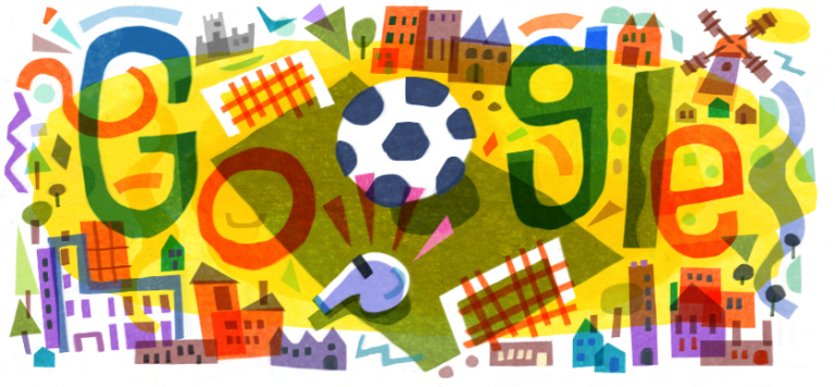 campionato europei di calcio 2020 doodle google