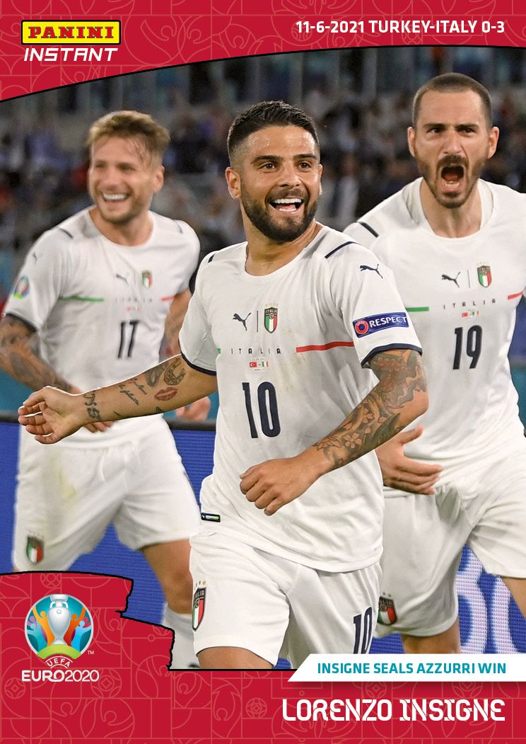 insigne card panini