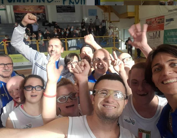 nazionale italiana basket sindrome di down