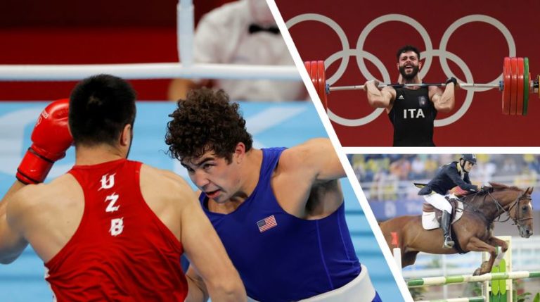 olimpiadi boxe sollevamento pesi penthatlon