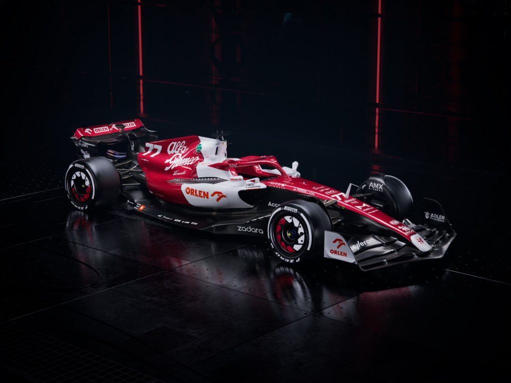 presentazione alfa romeo f1