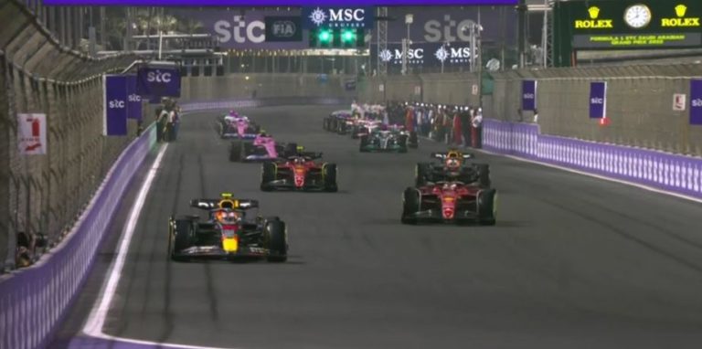 partenza gp arabia saudita