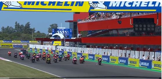 partenza gp argentina motogp