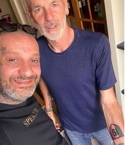 pioli tatuaggio scudetto