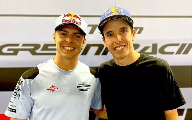 team gresini motogp di giannantonio alex marquez