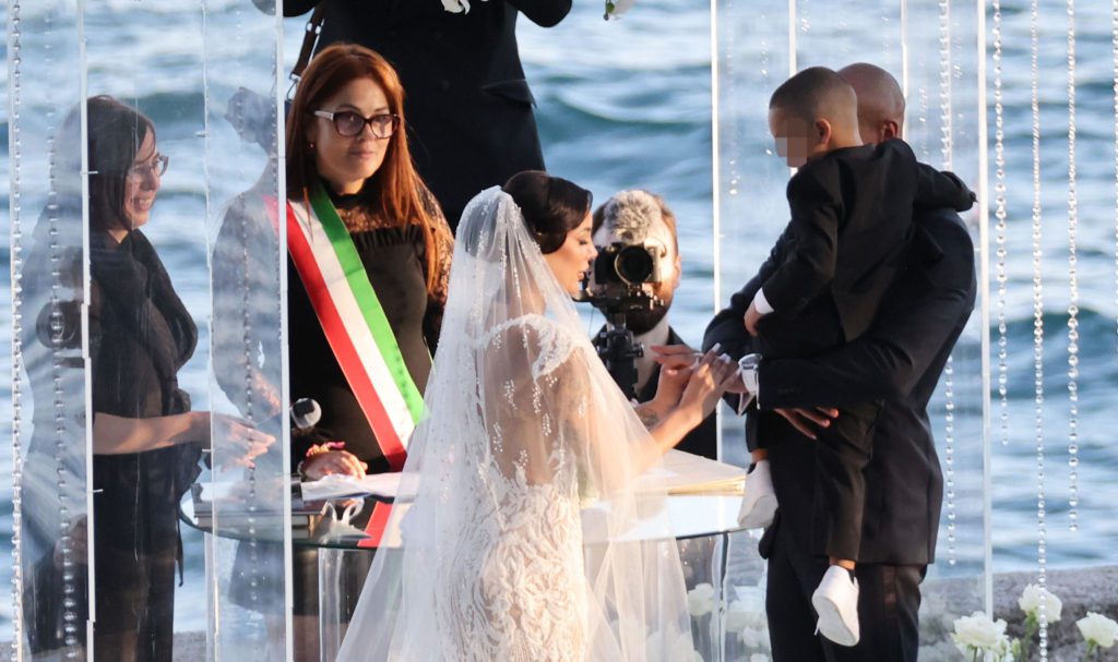 Il matrimonio tra Marcell Jacobs e Nicole Daza