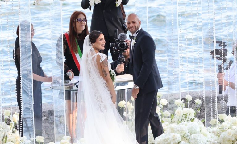 Il matrimonio tra Marcell Jacobs e Nicole Daza