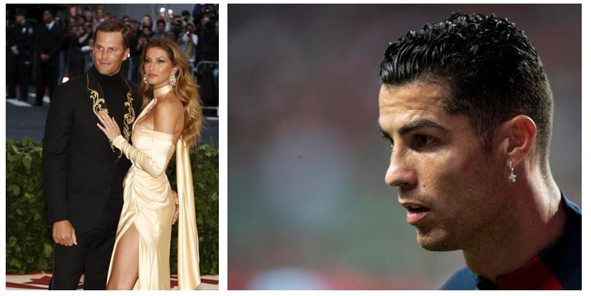 cristiano ronaldo tom brady gisele bundchen