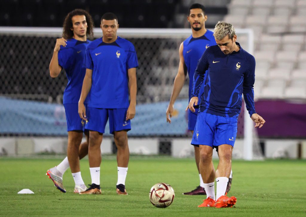 allenamento francia mondiali qatar