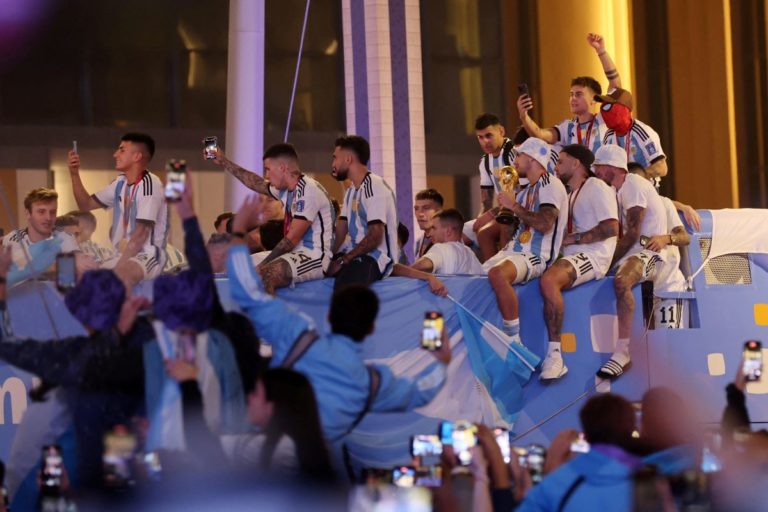 pullman festa calciatori argentina