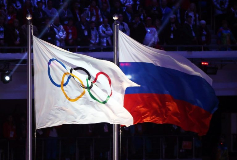 bandiera russia olimpiadi