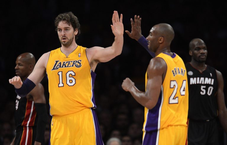 pau gasol kobe bryant