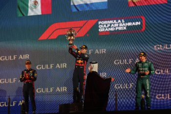 podio gp bahrain