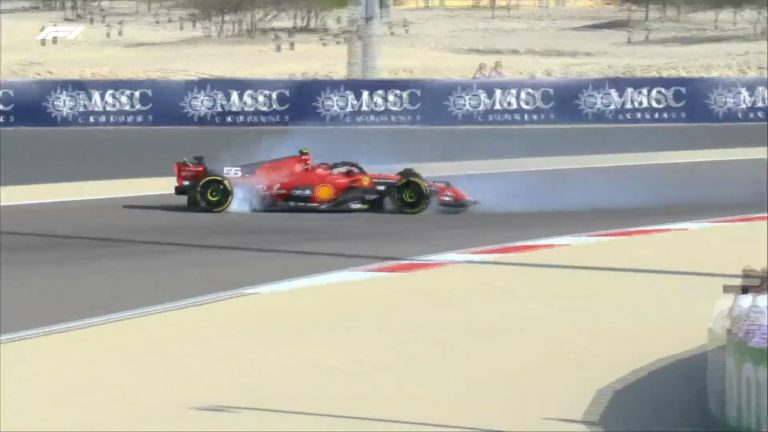 spin sainz fp1 gp bahrain