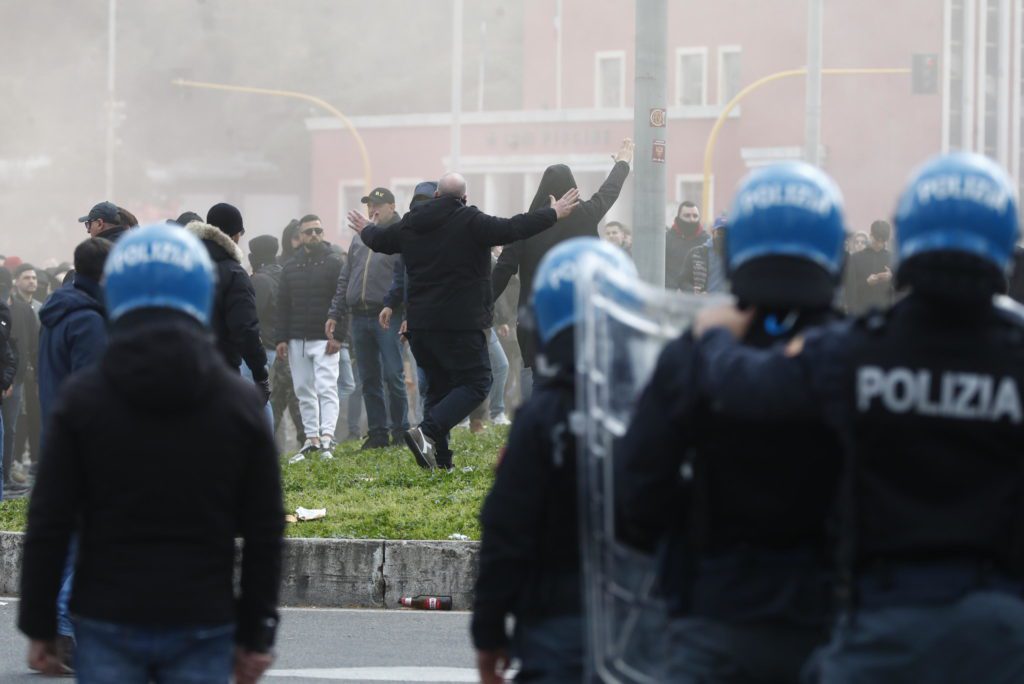 tensioni lazio roma