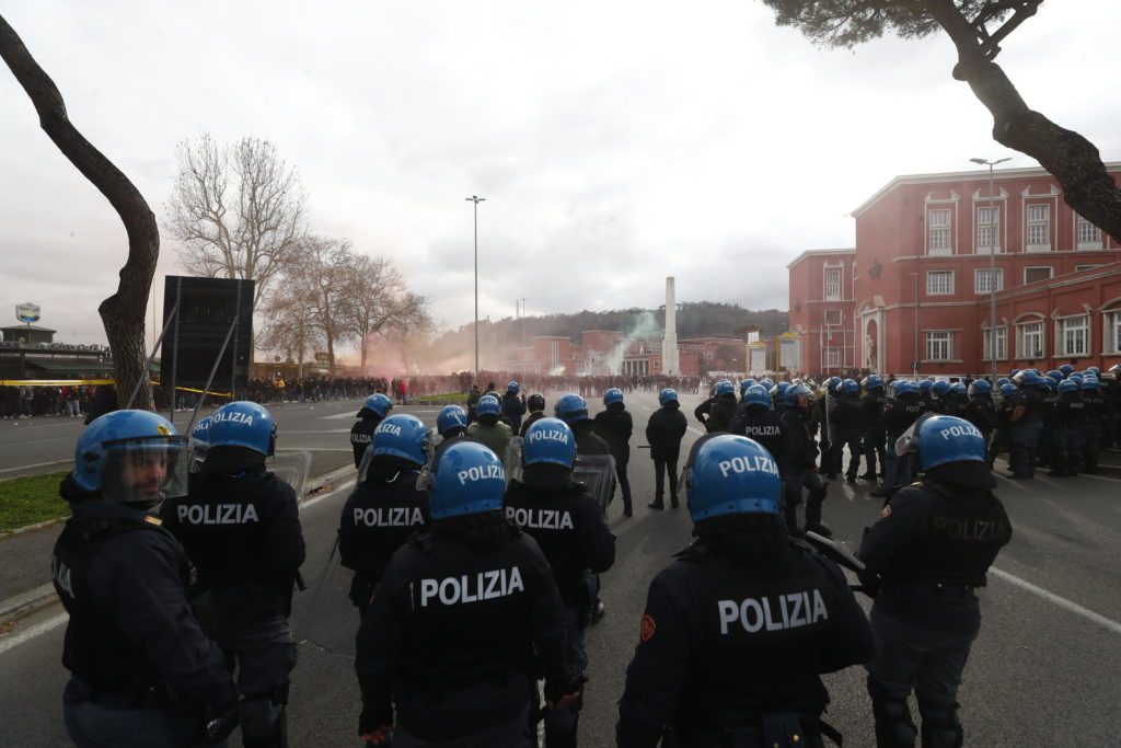 tensioni lazio roma