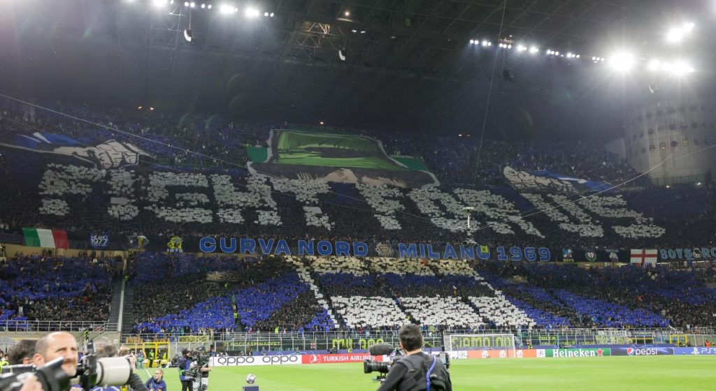 coreografia Inter Benfica