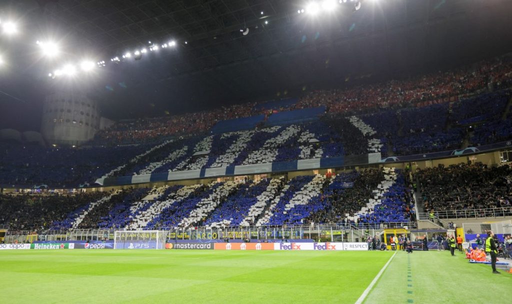 coreografia Inter Benfica