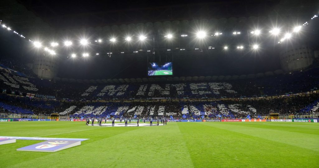 coreografia Inter Benfica