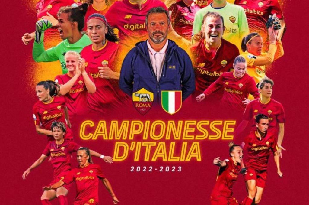 scudetto Roma femminile