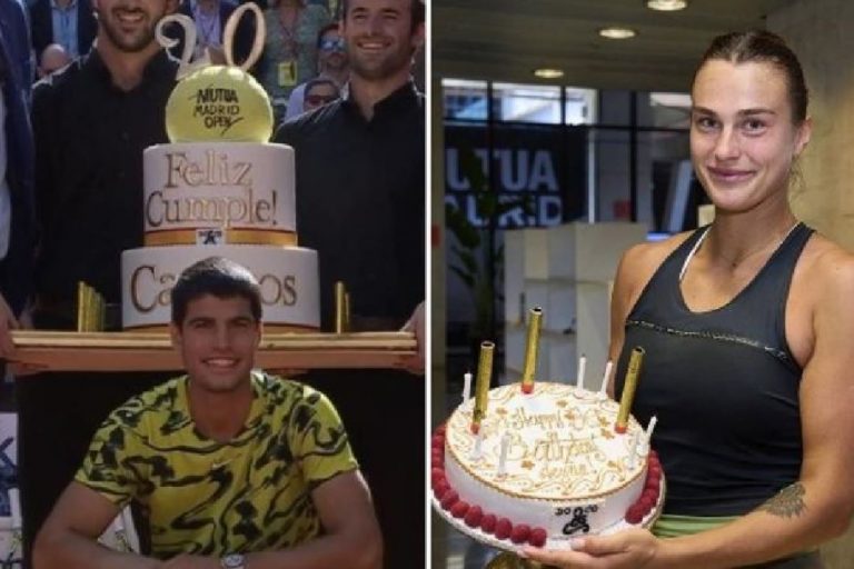 Alcaraz Sabalenka torte